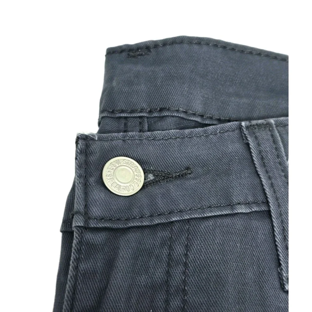 Levi's Men's 514 Straight Fit Cotton Twill Pant Dusty Blue Stretch Size 38x30